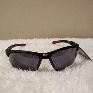 Men's Iron Man Foster Grant Black and Red Sunglasses